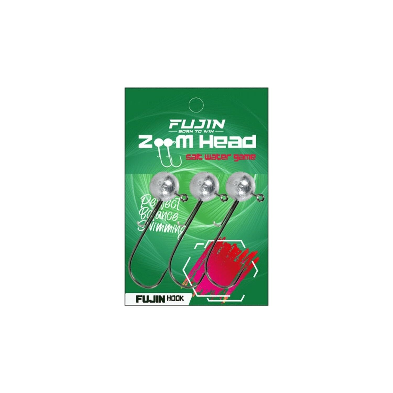 Fujin Zoom Head 2/0 Jighead