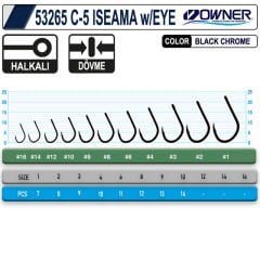 OWNER 53265 C-5 CARP ISEAMA w/EYE