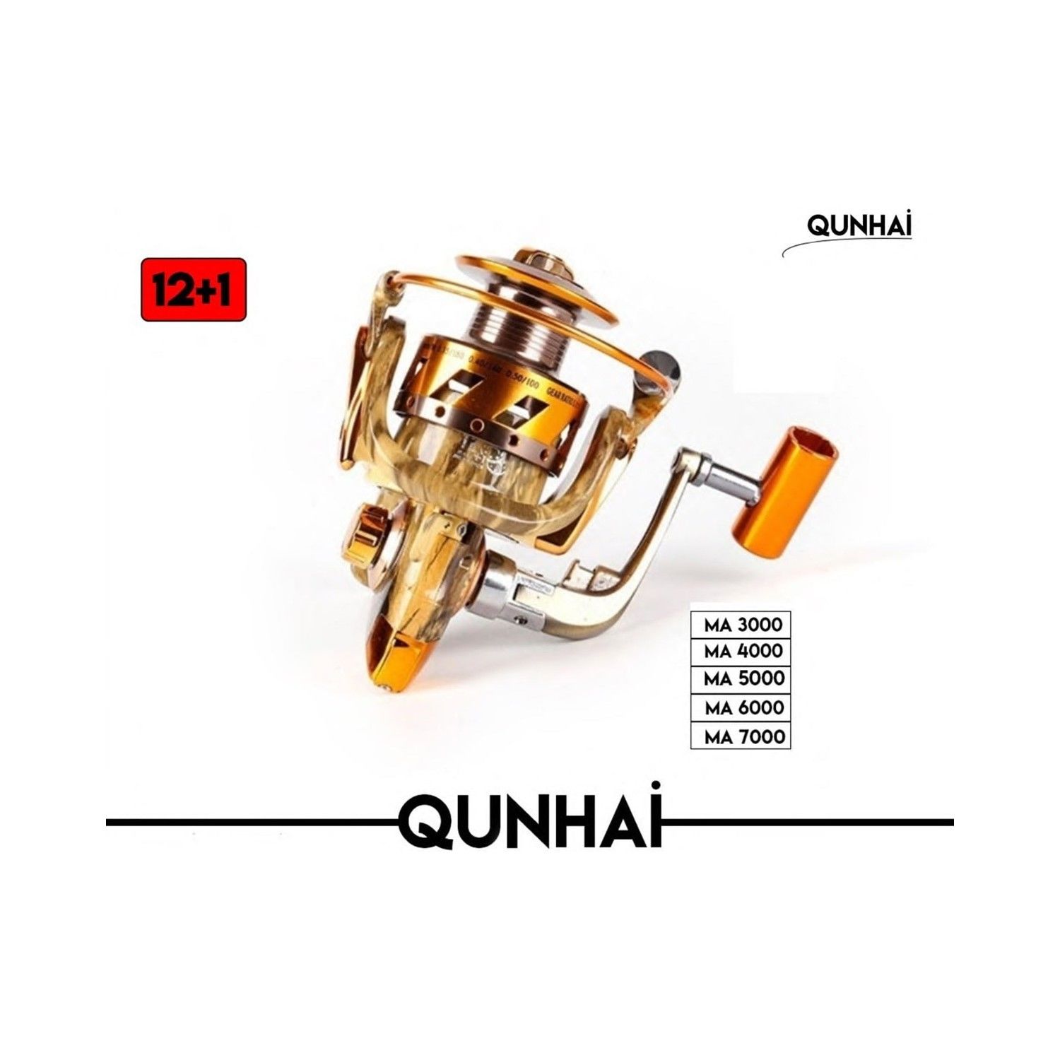 QUNHAİ Ma3000 Olta Makinesi 12+1 Bb QHN12+1OLT