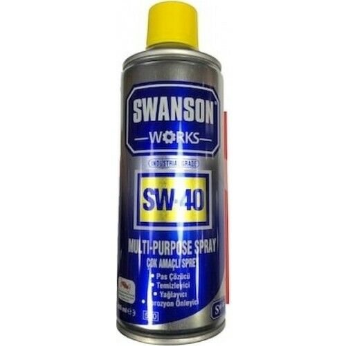 Swanson Works SW-40 Pas Sökücü Korozyon Önleyici Çok Amaçlı Sprey 200 ML