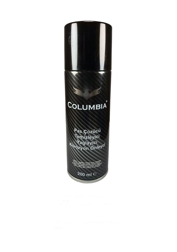 COLUMBIA 200 ML SPREY Pas Temizler, Yağlayıcı, Korozyon Önleyici