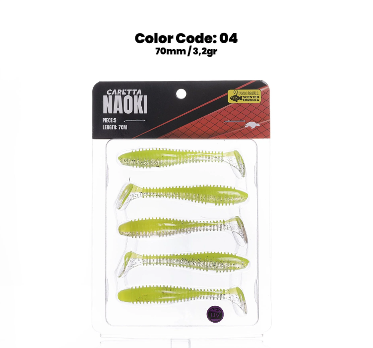 Caretta Naoki 7 Cm 3.2 Gr Color #04
