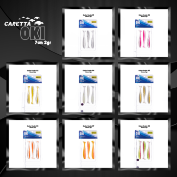 Caretta Oki Silikon Yem 7cm 2g